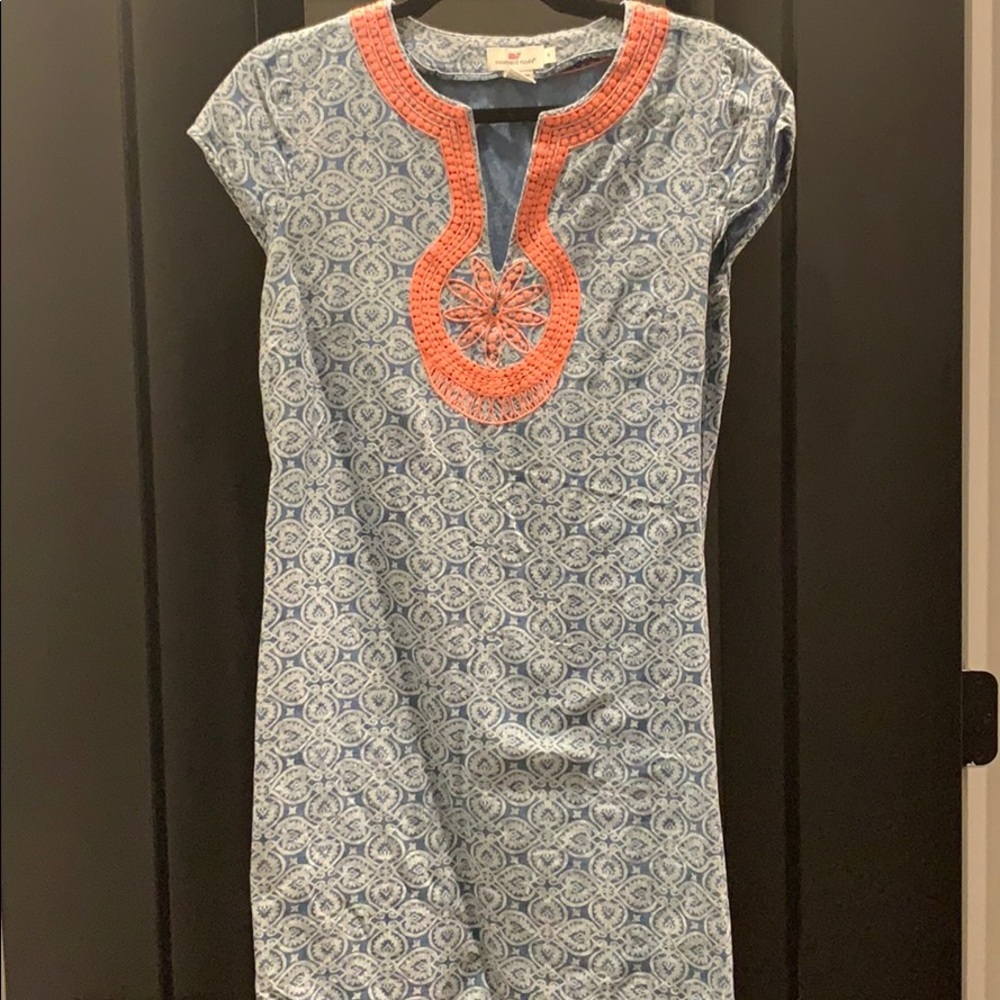 Linen Vineyard Vines dress size 4